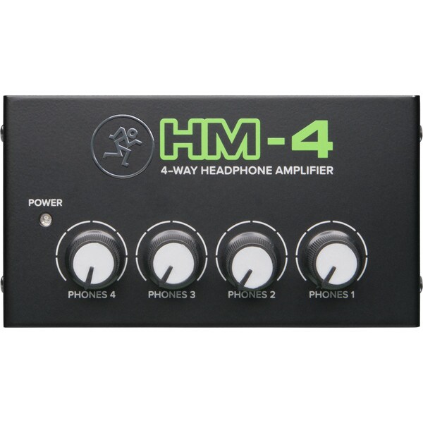 Main product image for Mackie HM-4 4-Way Headphone Amplifier249-628